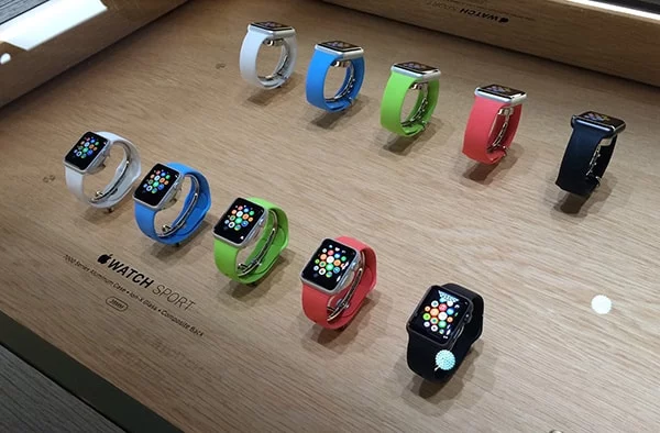 Apple Watch en magasin